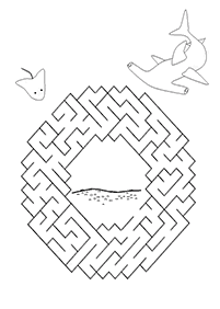 Druckbare Labyrinthe - Labyrinth 68