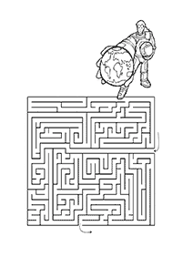 Druckbare Labyrinthe - Labyrinth 71
