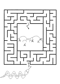 Druckbare Labyrinthe - Labyrinth 72