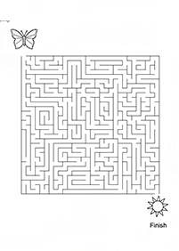 Druckbare Labyrinthe - Labyrinth 73