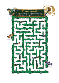 Druckbare Labyrinthe - Labyrinth 74