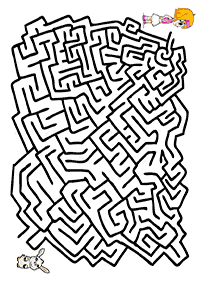 Druckbare Labyrinthe - Labyrinth 78