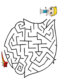 Druckbare Labyrinthe - Labyrinth 80