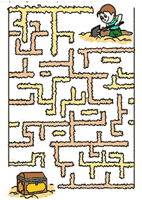 Druckbare Labyrinthe - Labyrinth 81