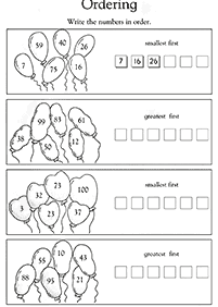 Arbeitsblätter der ersten Klasse - Arbeitsblatt 178