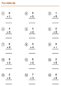 Arbeitsblätter der ersten Klasse - Arbeitsblatt 80