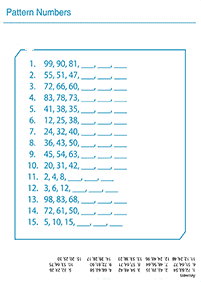 Arbeitsblätter der ersten Klasse - Arbeitsblatt 97