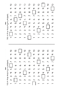 Überspringen Zählen - Arbeitsblatt 11