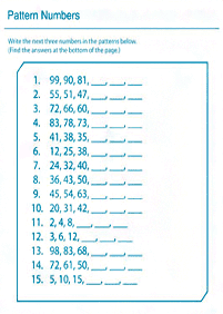 Überspringen Zählen - Arbeitsblatt 112