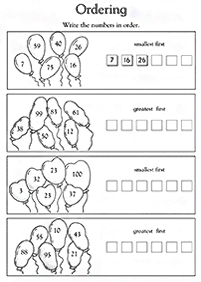 Überspringen Zählen - Arbeitsblatt 124