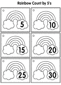 Überspringen Zählen - Arbeitsblatt 53