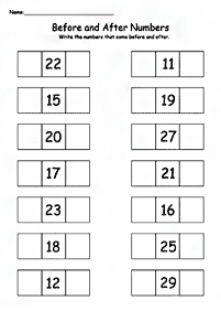 Überspringen Zählen - Arbeitsblatt 59