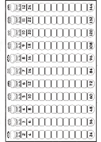 Überspringen Zählen - Arbeitsblatt 77