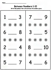 Überspringen Zählen - Arbeitsblatt 81