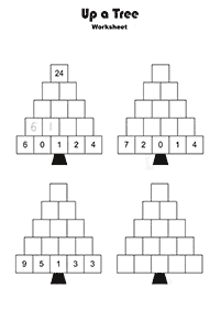 Addition für Kinder - Arbeitsblatt 107