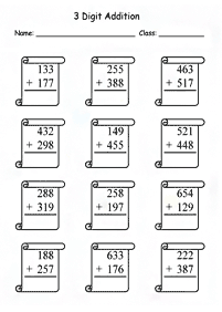 Addition für Kinder - Arbeitsblatt 29