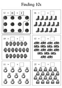 Addition für Kinder - Arbeitsblatt 4