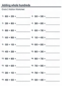 Addition für Kinder - Arbeitsblatt 47