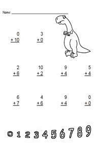 Einfache Addition für Kinder - Arbeitsblatt 103