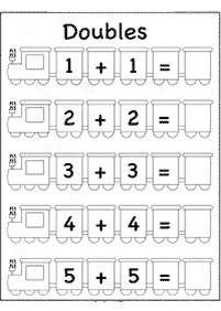 Einfache Addition für Kinder - Arbeitsblatt 83