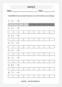 Einfache Addition für Kinder - Arbeitsblatt 92