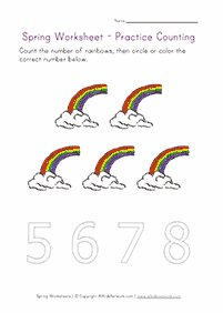 Einfache Math für Kinder - Arbeitsblatt 104