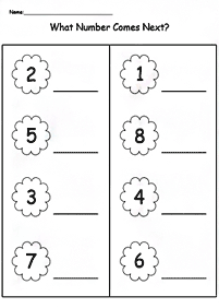 Einfache Math für Kinder - Arbeitsblatt 109