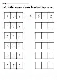 Einfache Math für Kinder - Arbeitsblatt 122