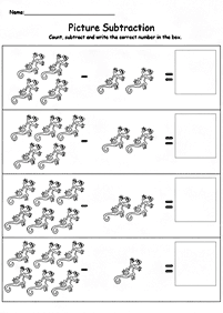 Einfache Math für Kinder - Arbeitsblatt 139