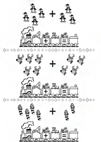 Einfache Math für Kinder - Arbeitsblatt 21