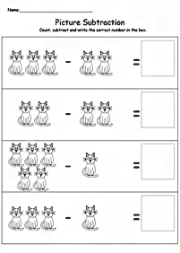 Einfache Math für Kinder - Arbeitsblatt 78