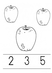 Zählen Arbeitsblätter - Arbeitsblatt 158