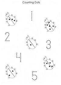 Zählen Arbeitsblätter - Arbeitsblatt 42