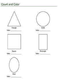 Zählen Arbeitsblätter - Arbeitsblatt 56