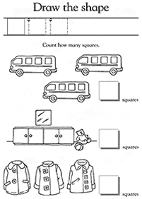 Zählen Arbeitsblätter - Arbeitsblatt 85