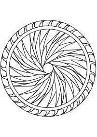 Mandala Blumen Malvorlagen - Seite 44