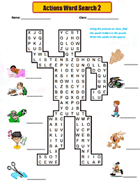 Hojas de actividades de inglés – hoja de actividad 735