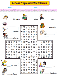 Hojas de actividades de inglés – hoja de actividad 739