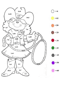 Colorear de a números – Coloreando Página 32