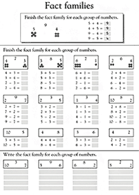 Matemática para niños – hoja de actividad 102