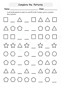 Matemática para niños – hoja de actividad 148