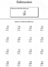 Matemática para niños – hoja de actividad 249