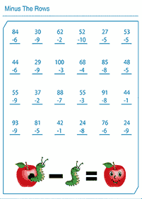 Matemática para niños – hoja de actividad 28