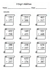 Matemática para niños – hoja de actividad 284