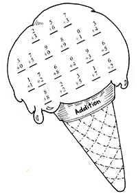 Matemática para niños – hoja de actividad 33