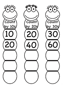 Matemática para niños – hoja de actividad 38