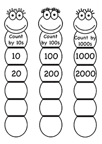 Matemática para niños – hoja de actividad 6