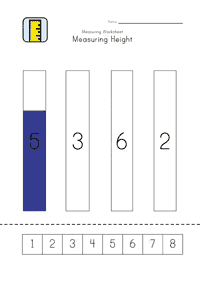 Matemática para niños – hoja de actividad 81