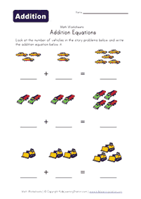 Matemática simple para niños – hoja de actividad 103