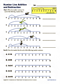 Matemática simple para niños – hoja de actividad 110